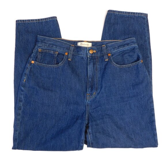 Madewell Baggy Tapered Jeans in Dressler Wash | High Rise | Dark Wash | EUC | 29 - Picture 1 of 11